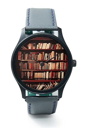 Bookshelves Analog Premium Mens Wrist Watch 2002074502-RB1-B-GRY