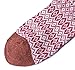 Pack of 5 Womens Thick Knit Warm Casual Wool Crew Winter Socks, Mixed color 1(5 pack), One Size