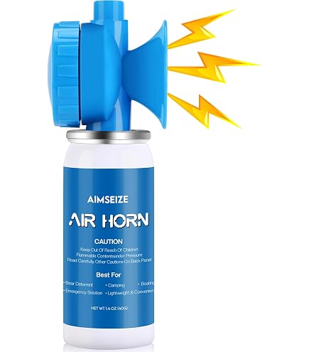 SeaChoice 46201 Air Horn Refill Can - 1.5 Oz, Replaceable Horn Canister