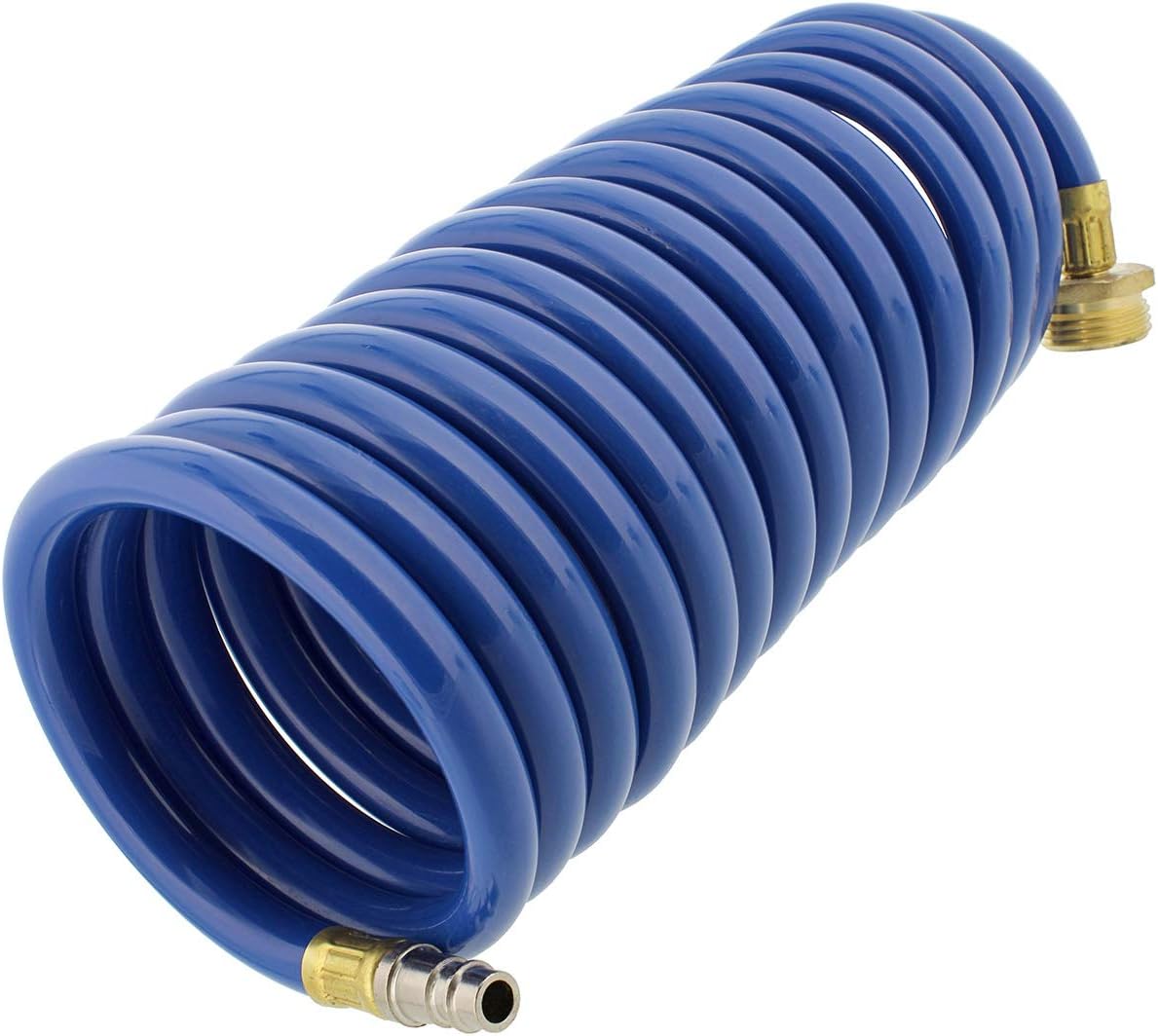 Empire Faucets Heavy Duty Coiled Water Hose RV Extension