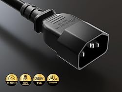 CableLeader 4ft 14 AWG 15A 250V Heavy Duty Power