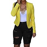 roswear Women's Ripped Denim Destroyed Mid Rise Stretchy Bermuda Shorts Jeans