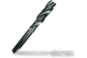 DelitonGude Metric M12 Machine Screw Tap 1pcs Hss Spiral Flute Drill Taps Thread Tapping Tool For Metal (M12)