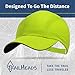 TrailHeads Women's Race Day Performance Running Cap, Lightweight & Quick Drying Mesh Sports Hat with Reflective Trim, Adjustable Fit - Cool Green