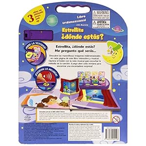 Estrellita donde estas?/ Twinkle Twinkle Little Star (Libro tridimensional con musica/ Tridimensional music book) (Spanish Edition)