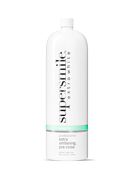 SUPERSMILE EXTRA WHITENING PRE-RINSE – CLINICALLY FORMULATED PRE-BRUSH DENTAL MOUTHWASH, 16 FL. OZ (1-BOTTLE)
