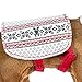Elf Pets: A Reindeer Tradition with Cuddly Reindeer and Polar Pattern Reversible Saddle Blanket and Socks