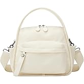 Nylon Crossbody Bags for Women Casual Top Handle Satchels Underarm Shoulder Hobo Purse Small Tote Bag Commute Clutch Purse