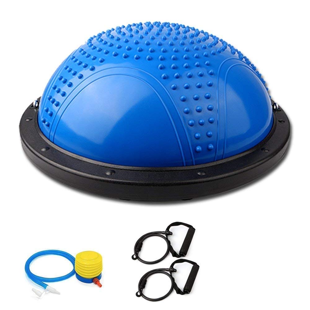 Iris Fitness Half Exercise Ball/Balance Ball (Colour as per