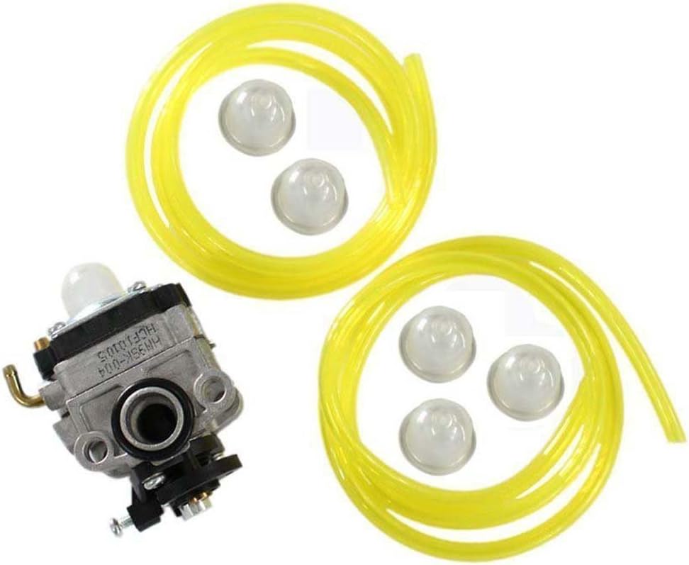 Amazon Com Huri Carburetor With Fuel Line Primer Bulb For Mtd Troy Bilt Ryobi Yard Man Trimmer Tiller 753 04745 753 04296 753 1225 Garden Outdoor