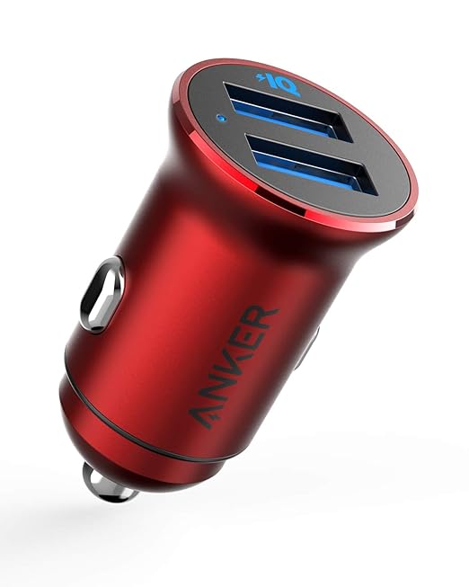Car Charger Anker Mini 24w 4 8a Metal Dual Usb Car Amazon In