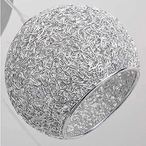 Pendant Lighting For Kitchen Island Aluminum shade Ceiling Light Bar Modern Ceiling Lamp Office Chandelier Lighting Silver Lights Bulb Include 1 pcs Lamp UNICASA