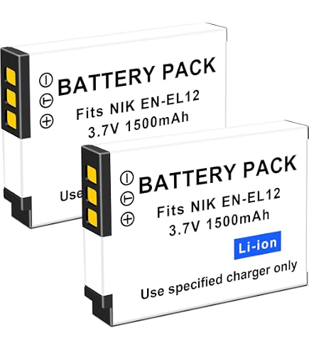 Amazon.com : BM EN-EL12 Battery for Nikon Coolpix A1000, B600