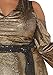 Leg Avenue Women's dress, Gold, 1X / 2X