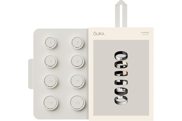 Oura Ring 5 Sizing Kit - Size Before You Buy Oura Ring 5 - Unique Sizing, Not Standard Ring Sizing - Receive Amazon Credit fo