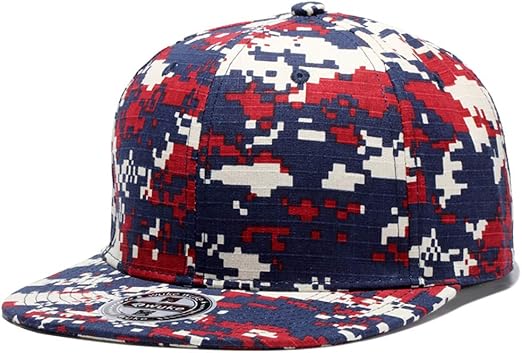 usa flat brim hat