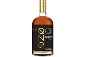 MOCK ONE NON-ALCOHOLIC SPIRITS MOCK ONE Non-Alcoholic Whiskey - Non-Alcoholic Spirits for Alcohol-Free Drinks and Zero Proof Mocktails - Distillery Crafted Premium Alcohol Alternative - Made in the USA - 750ml (25.4 Fl Oz)