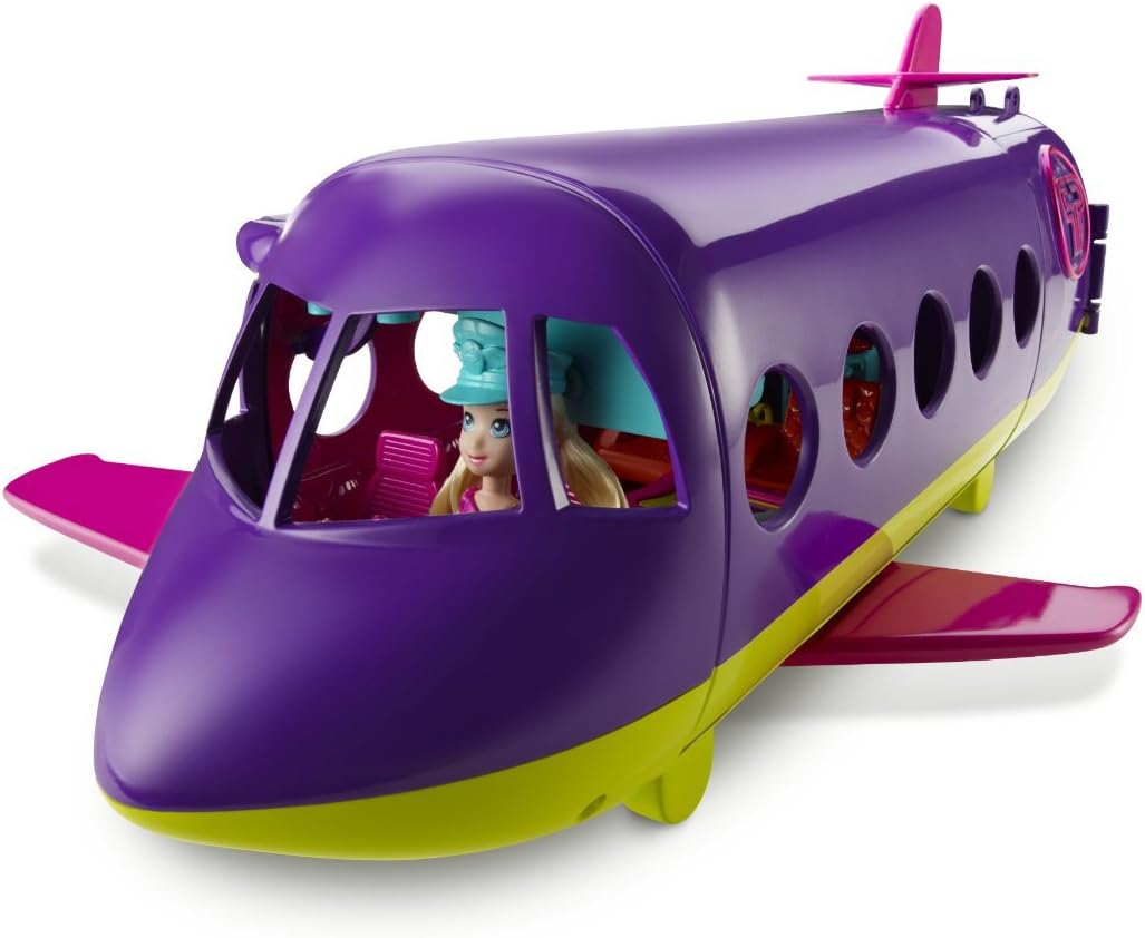 polly pocket adventure jet