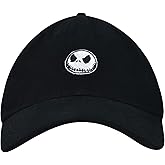 Disney The Nightmare Before Christmas, Jack Skellington Adjustable Baseball Cap, Black, One Size