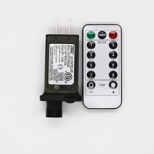 30V LED Transformer With 8 Modes & Memory - Low Voltage Power Supply For String Lights, IP44 Waterproof - View #11
