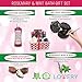 Easter Gift Spa Bath Basket - Rosemary Mint Scent - Best Wedding, Birthday, Anniversary, or Graduation Gift for Women - Bath Gift Sets Includes Shower Gel, Bubble Bath, Bath Salt, Body Lotion & More!