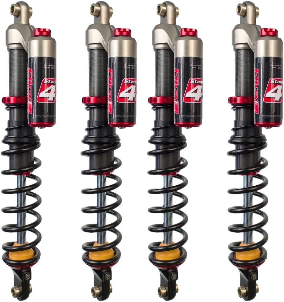 ELKA Suspension STAGE 4 Front & Rear Shocks YAMAHA KODIAK