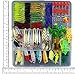 Fishing Lures Lot with Tackle Box,AGadget 204PCS/Lot Fishing Tackle Hard Soft Plastic Fishing Lures Freshwater Saltwater Fishing Kit Crankbait Minnow VIB Frog Lures Jighead Spoonbait Shrimp More