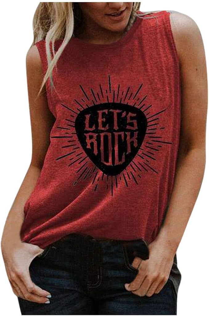 haoricu Womens Summmer Casual Vest Teen Girl Sport Fitness Tank Blouse Basic Round Neck Tank Top