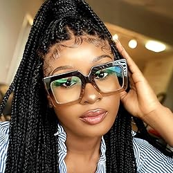 Zeelool Stylish Acetate Thick Oversized Square