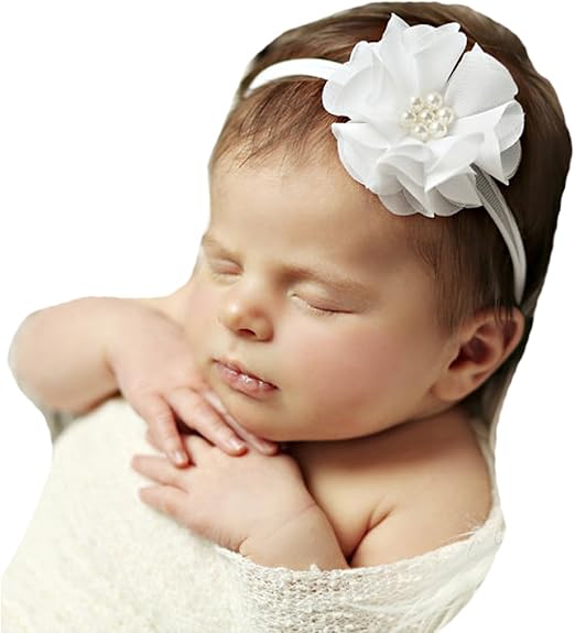 baby baptism headband
