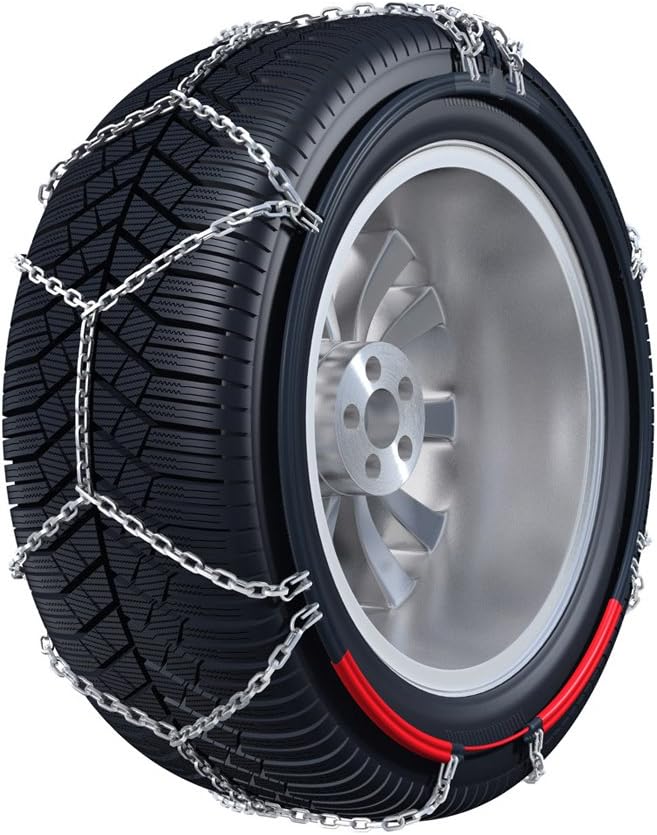 König EASY-FIT CU-9 103 - Snow Chains, 2 Pieces, gray - Image 3