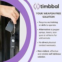timbbal® Personal Safety Alarm - 130dB Loud Siren
