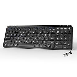YORUNOHOSHI Compact Wireless Bluetooth Keyboard