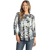Jess & Jane Burnout Tunic Top - AJ2