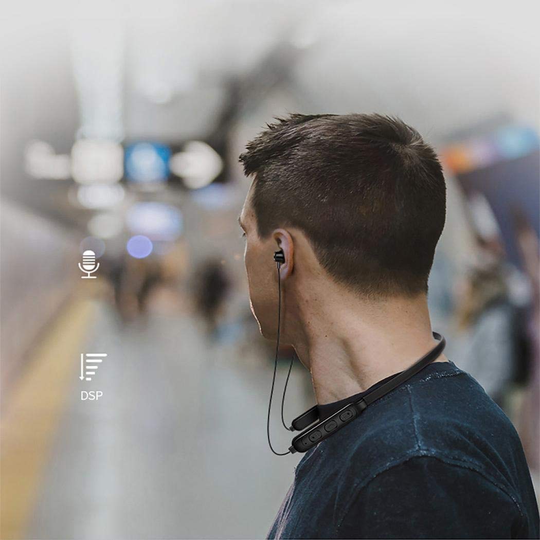 bommon Bluetooth Headphones Wireless Earphones HiFi Bass Stereo in-Ear Earbuds with Mic Noise Cancelling Bluetooth Headset for Sport