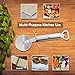 Pizza Cutter with a Bottle Opener, Stainless Steel Wheel, Pizza Slicer