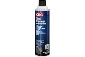 CRC Heavy Duty Citrus Liquid Degreaser, 15 oz Aerosol Can, Clear/White