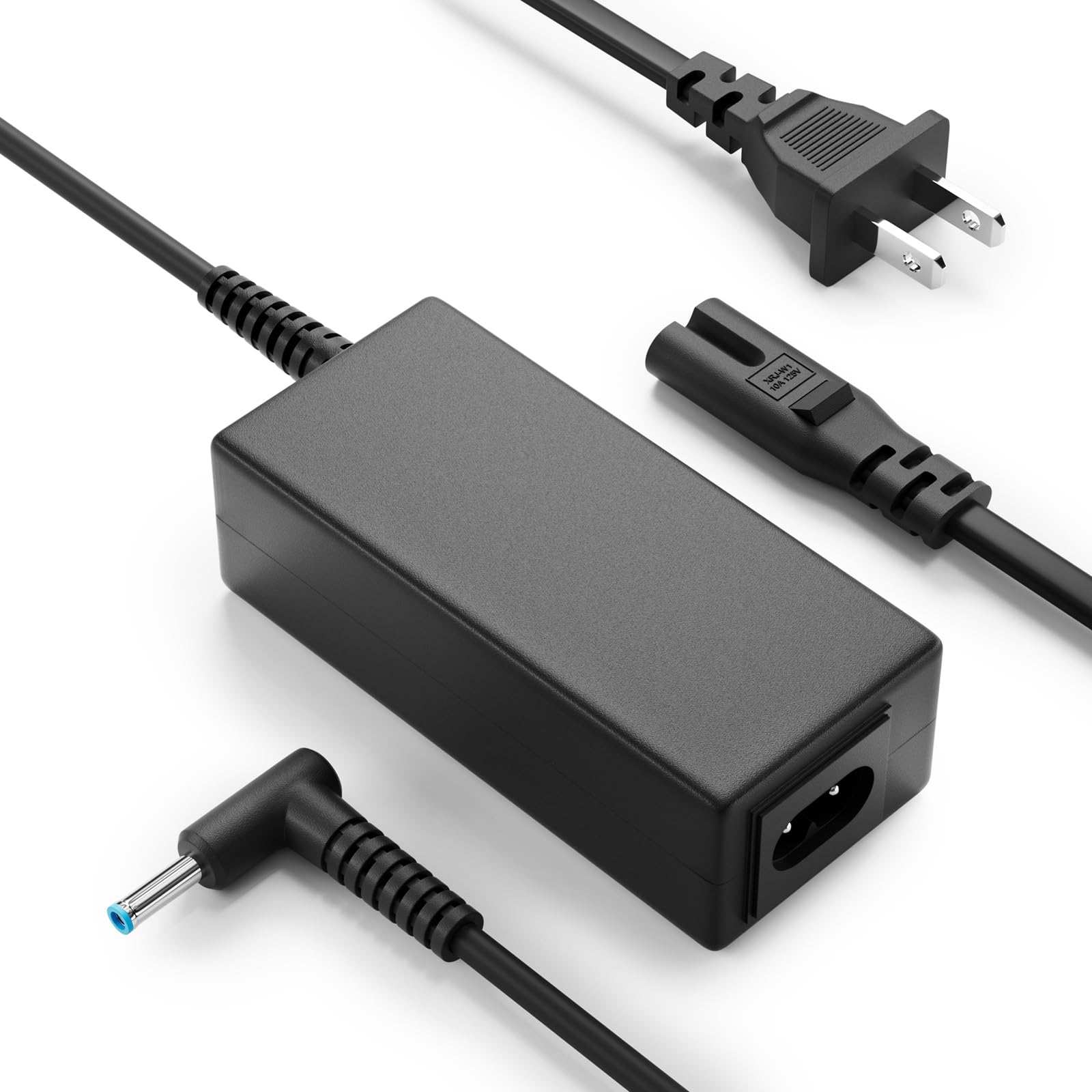 HP ACアダプター45w/65w 純正 HP ノートパソコン 充電器【PSE規格】電源アダプター 対応 HP Probook 430 440 450 650 G1 G2 G3 G4 G5 Pavilion/Chromebook/Stream/Specture/EliteBook/Envy X360 11 13 15 17 840 850 820 Notebook 4.5*3.0mm 青い先端 の商品画像