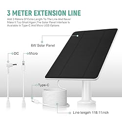 USB Solar Panel for Camera - Type-C Solar Panel