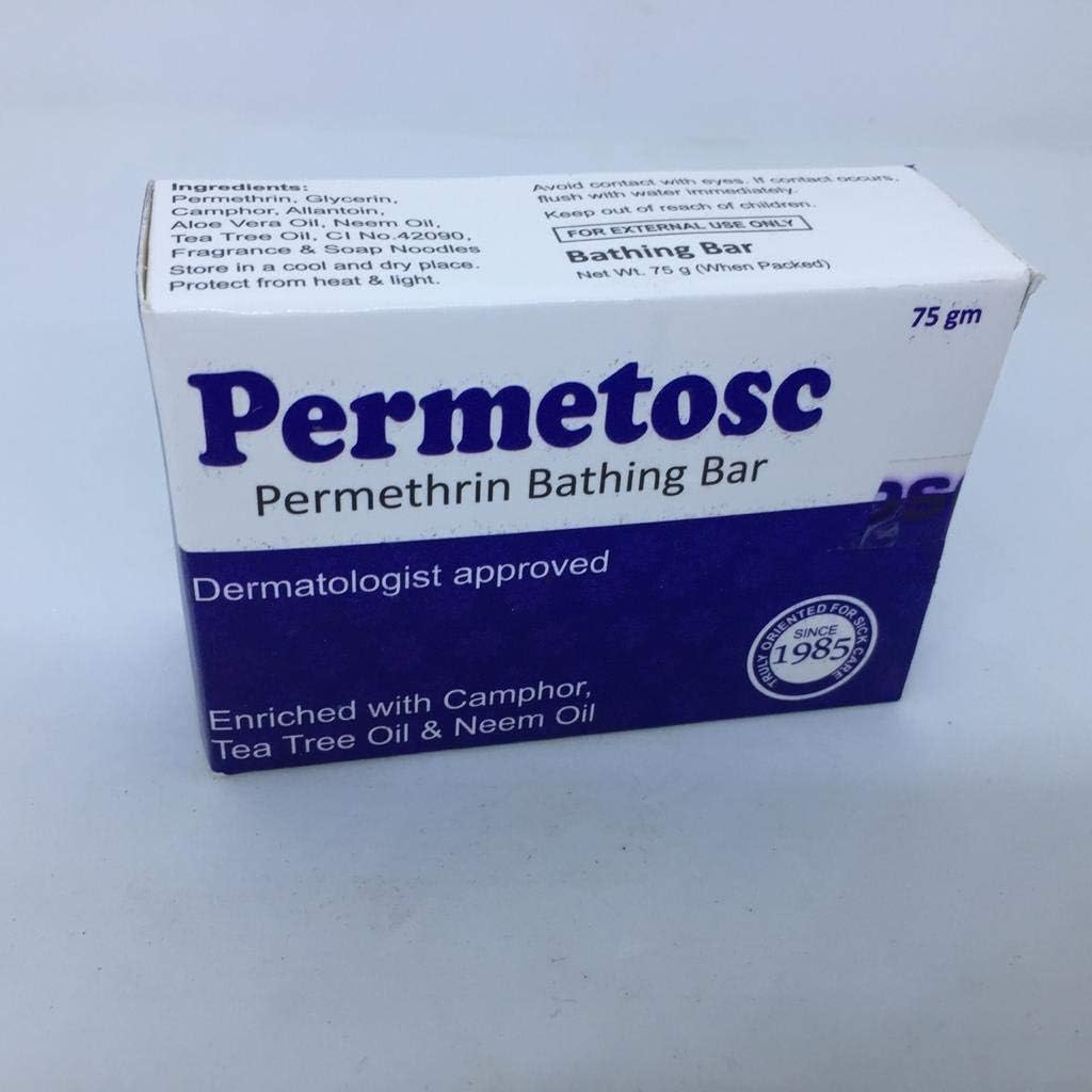 Permetosc Permetosc Bathing Bar 75gm (Pack Of 6), 75 g (Pack of 6)