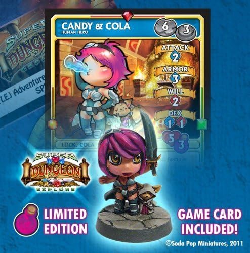Candy & Cola OOP Limited Edition Miniature for Super Dungeon Explore