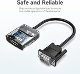 VENTION VGA to HDMI Adapter Converter with Audio 1080P PC Laptop Monitor ABS view 2