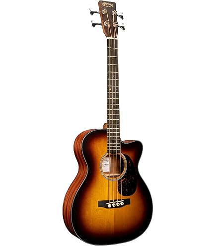 ベース Martin 000CJR-10E Natural Martin 000CJR-10E Spruce Acoustic-Electric Bass Guitar