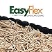 EasyFlex Decorative No-Dig Landscape Edging with Anchoring Spikes, 2.5 in. Tall Scalloped Top Garden Border, 40 Foot Kit, Black (3210-40C-4)