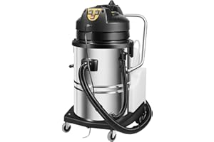 MARSYYDS Commercial Carpet Cleaner, 60L 2110W Carpet Multi-Purpose Vacuum Cleaner, 2-in-1 Spraying Floor Brush Cleaner Extractor w/Circulating Air Cooling Systems for Hotels & Guesthouses (60L)