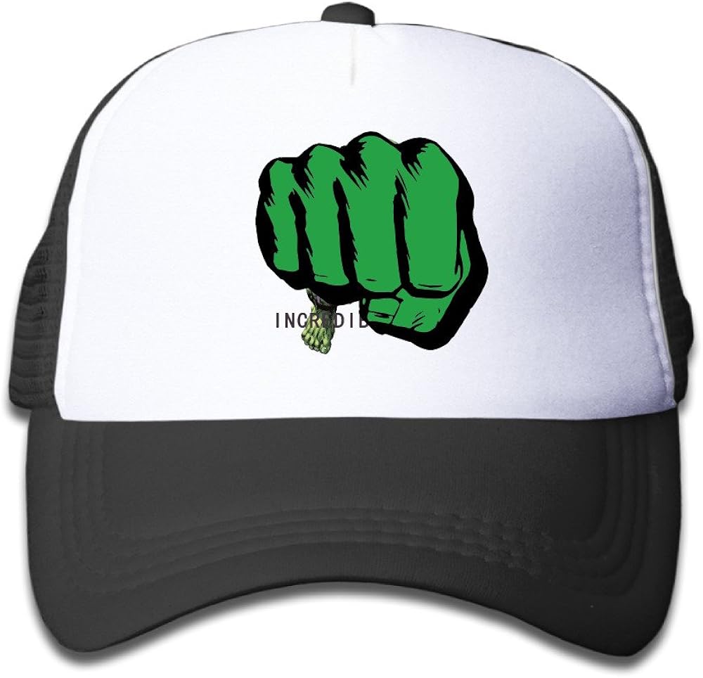 Hulk Avengers Kid's Adjustable Mesh Trucker Cap Toddler Sun Baseball