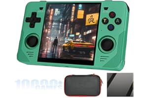 EWDGOES RGB30 Handheld Game Console 4-inch RK3566 5GWF BT with Portable Case 64GB Green