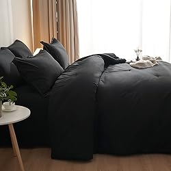 PHF King Comforter Set, 3 Pieces Soft Lightweight