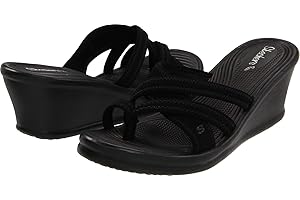 Skechers Cali Women's Rumblers-Beautiful People Wedge Sandal