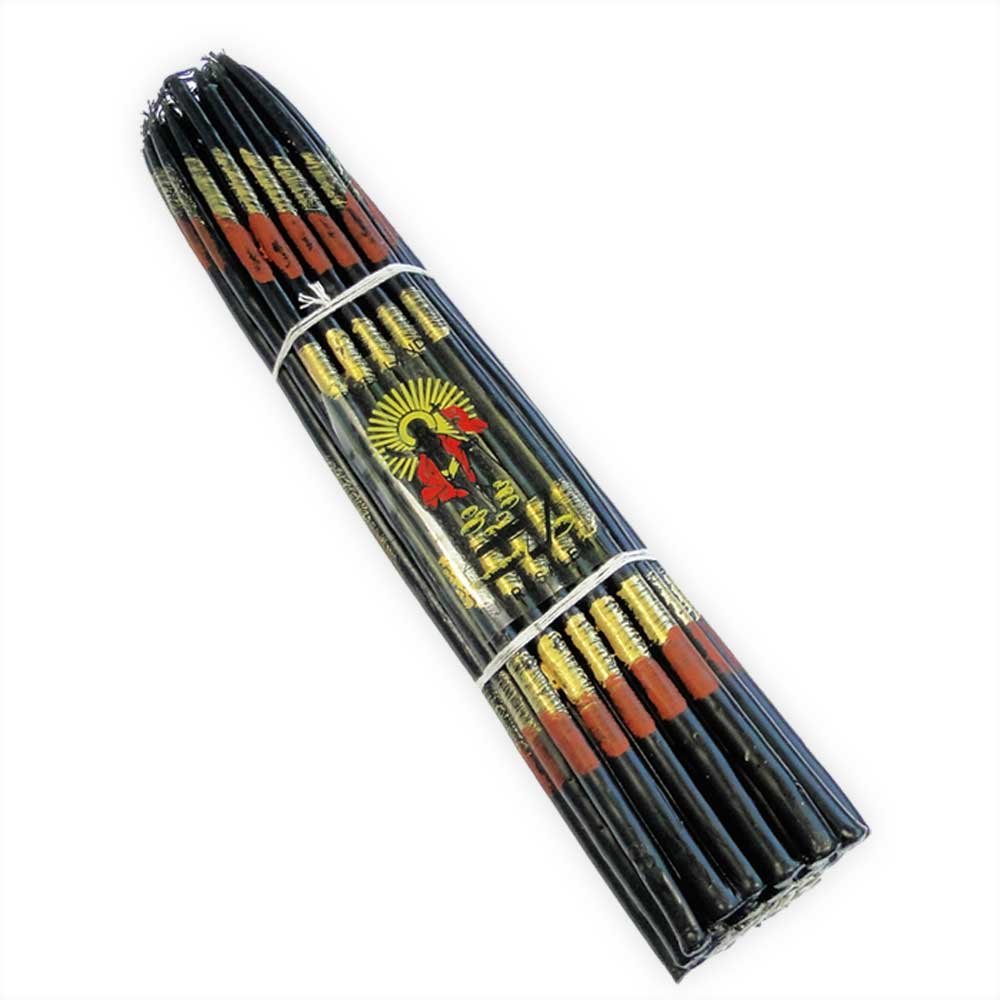 NKlaus Altar Candles Ritual Candles Jerusalem 33 Candle NEW Black 36272